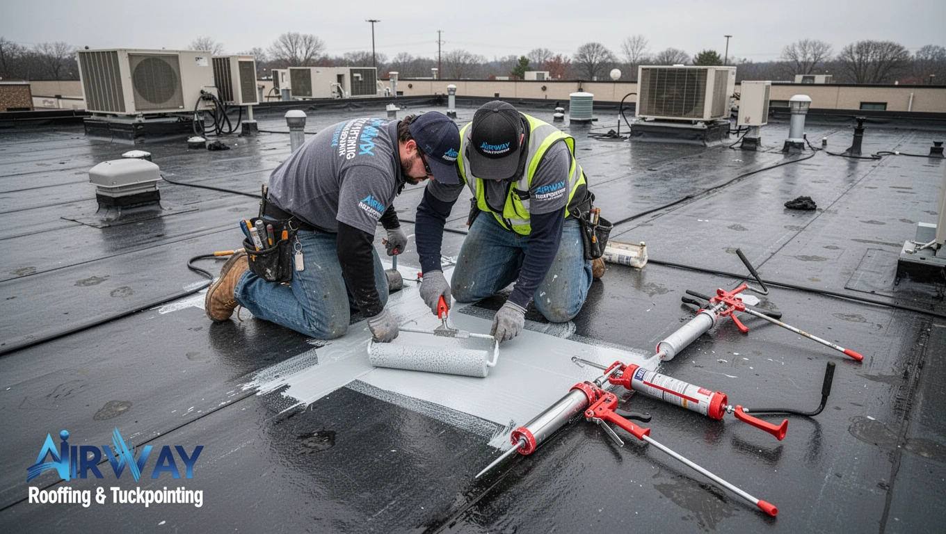 Flat Roof Repair & Sealing